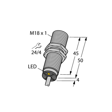 BI8-M18-VN6X 7M - 4590705