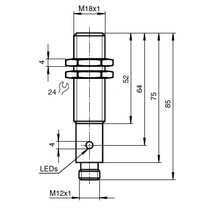 UB1000-18GM75-E5-V15 - 204530