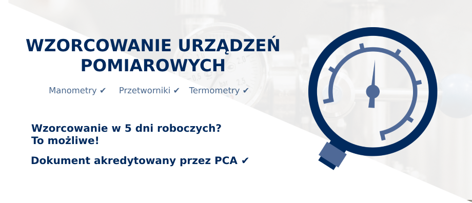 Wzorcowanie urządzeń pomiarowych